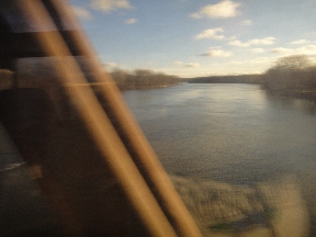 Crossing a meandering river